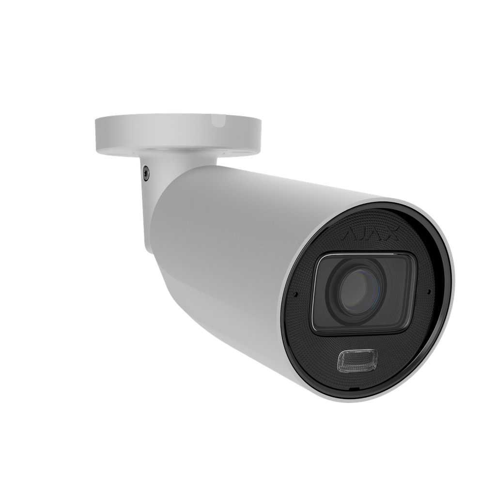 [CPB-8VF] Ajax BulletCam HLVF (8 Mp) (Hvit)