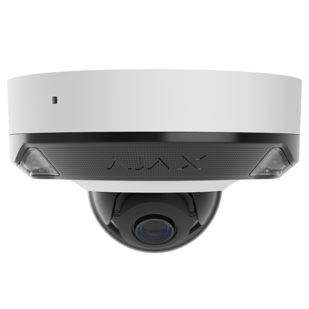 [CPD-828-HL] Ajax DomeCam Mini HL (8 Mp/2.8 mm) (Hvit)