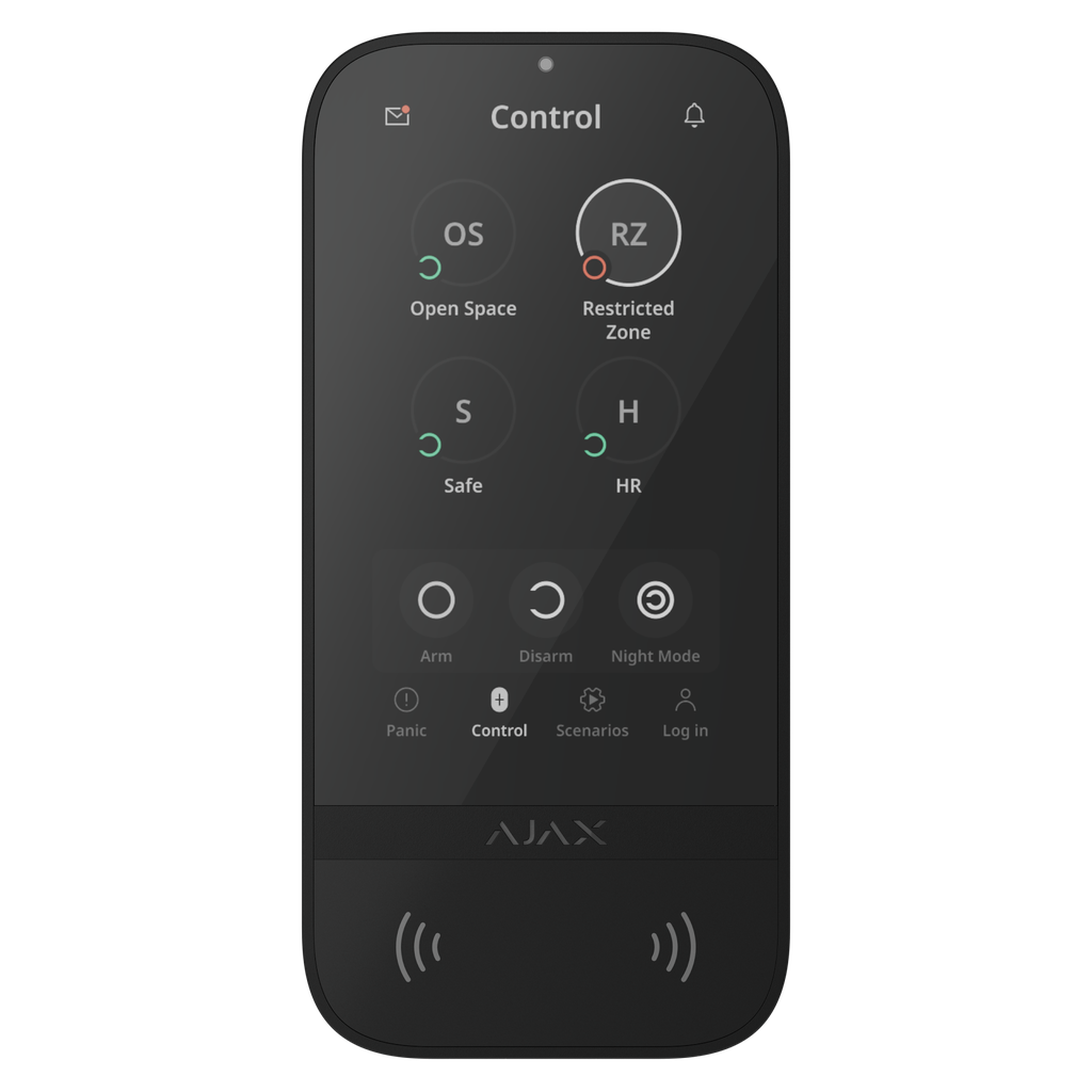 [SWD-864-B] Ajax Superior KeyPad TouchScreen G3 Jeweller (Black)